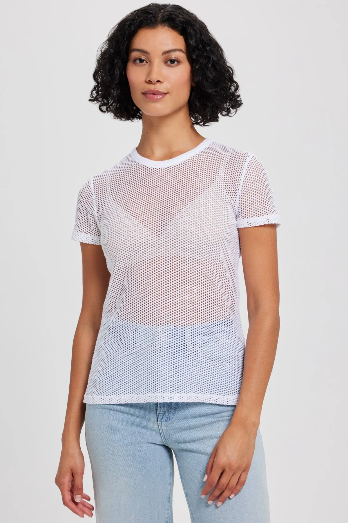 Whitney Fishnet Tee