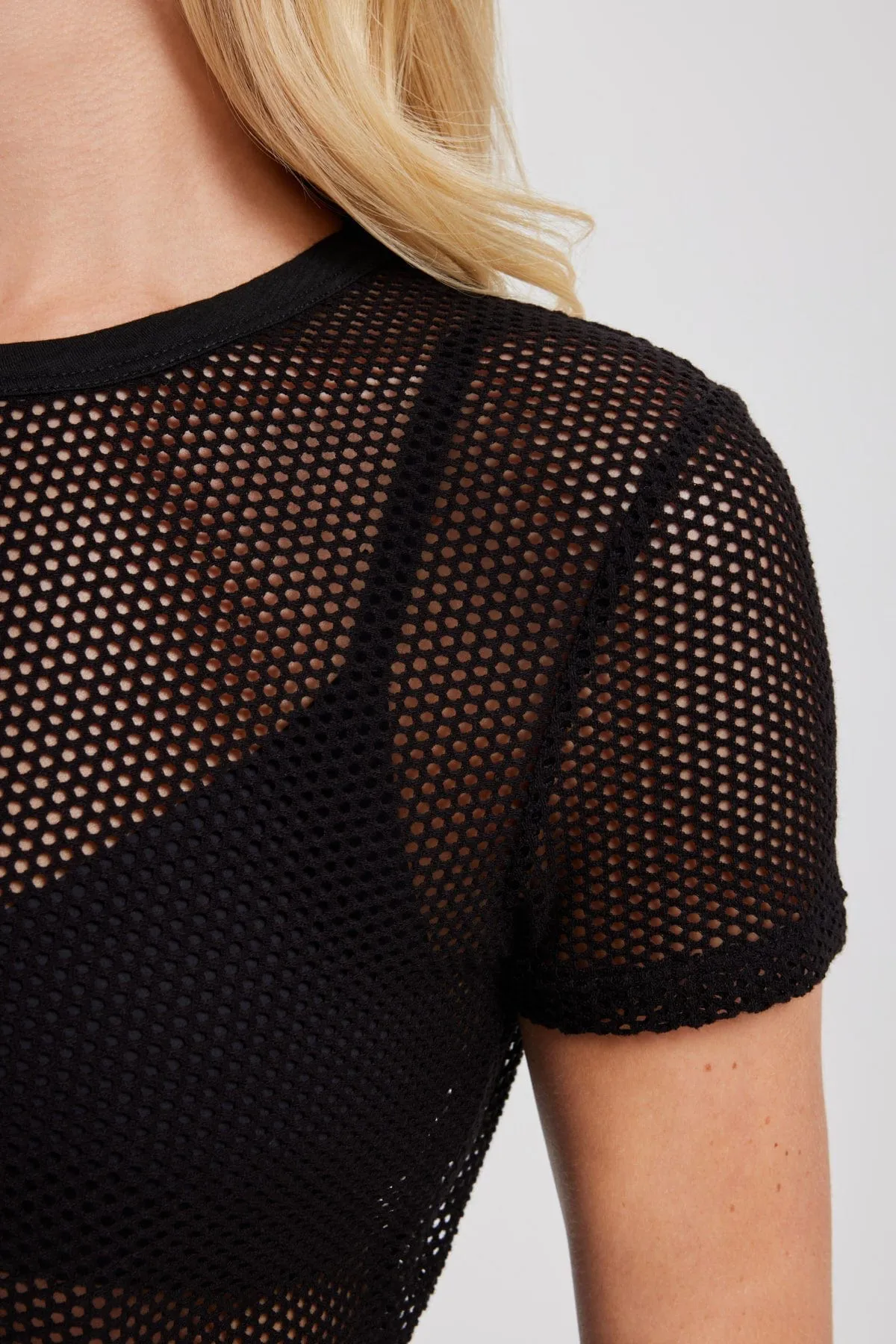 Whitney Fishnet Tee