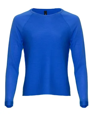 Wool Blend Round Neck Pullover